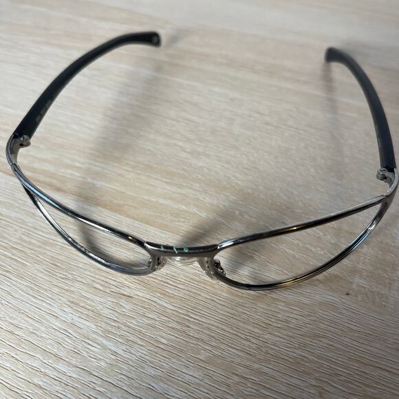 B&L Ray-Ban RB3101 W2968 Sunglasses Wrap Frames Only Gunmetal READ Vintage Italy - Picture 5 of 10